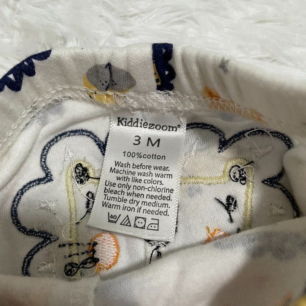 3/$10 Baby Kiddiezoom Lion Pants Size 3 Months - Picture 3 of 4